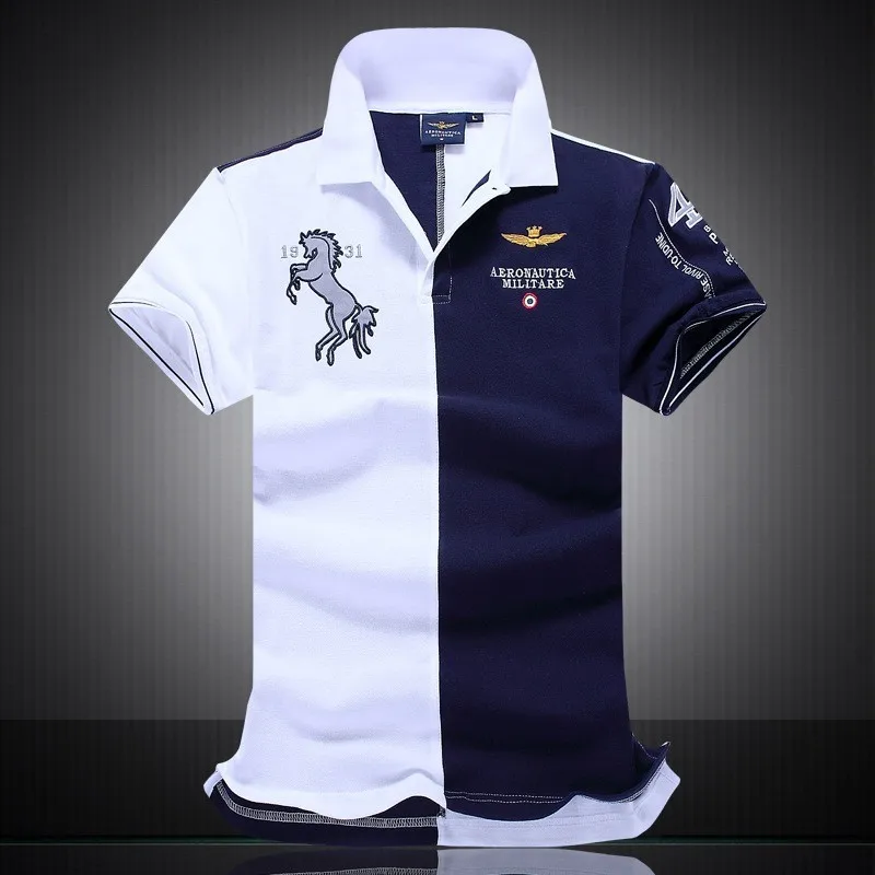 Summer New Men's Boutique Embroidery Breathable 100% Cotton T-shirt Lapel Men's Air Force One T-shirts Tops Tees size M-XXL
Summer New Men's Boutique Embroidery Breathable 100% Cotton T-shirt Lapel Men's Air Force One T-shirts Tops Tees size M-XXL