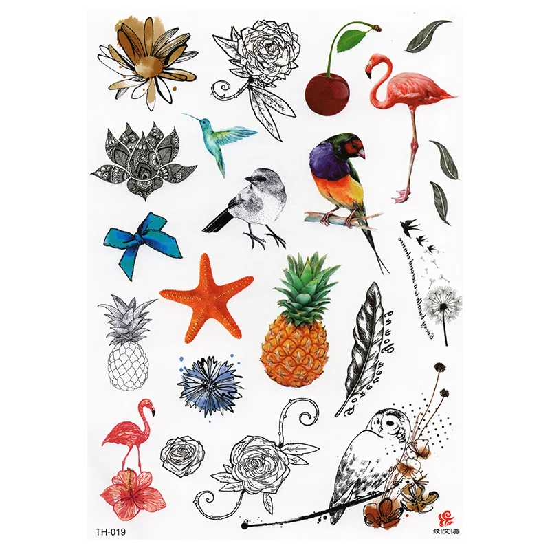 Animal Waterproof Temporary Tattoo Stickers for Adults Kids Flower Fake Tattoos on Body
Animal Waterproof Temporary Tattoo Stickers for Adults Kids Flower Fake Tattoos on Body