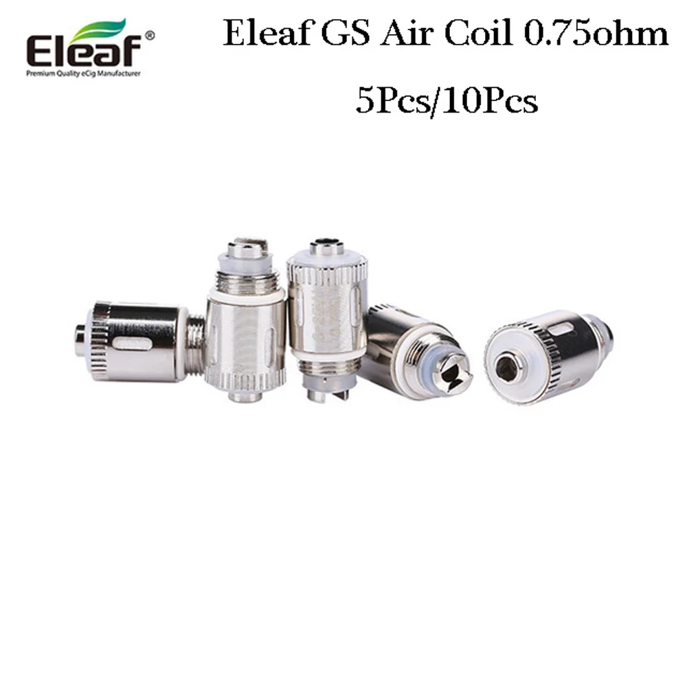 5pcs /10pcs Original Eleaf GS Air Series Atomizer Heads 0.75ohm coil for Eleaf Istick Basick kit GS Air & GS Air 2 Atomizer Tank
5pcs /10pcs Original Eleaf GS Air Series Atomizer Heads 0.75ohm coil for Eleaf Istick Basick kit GS Air & GS Air 2 Atomizer Tank