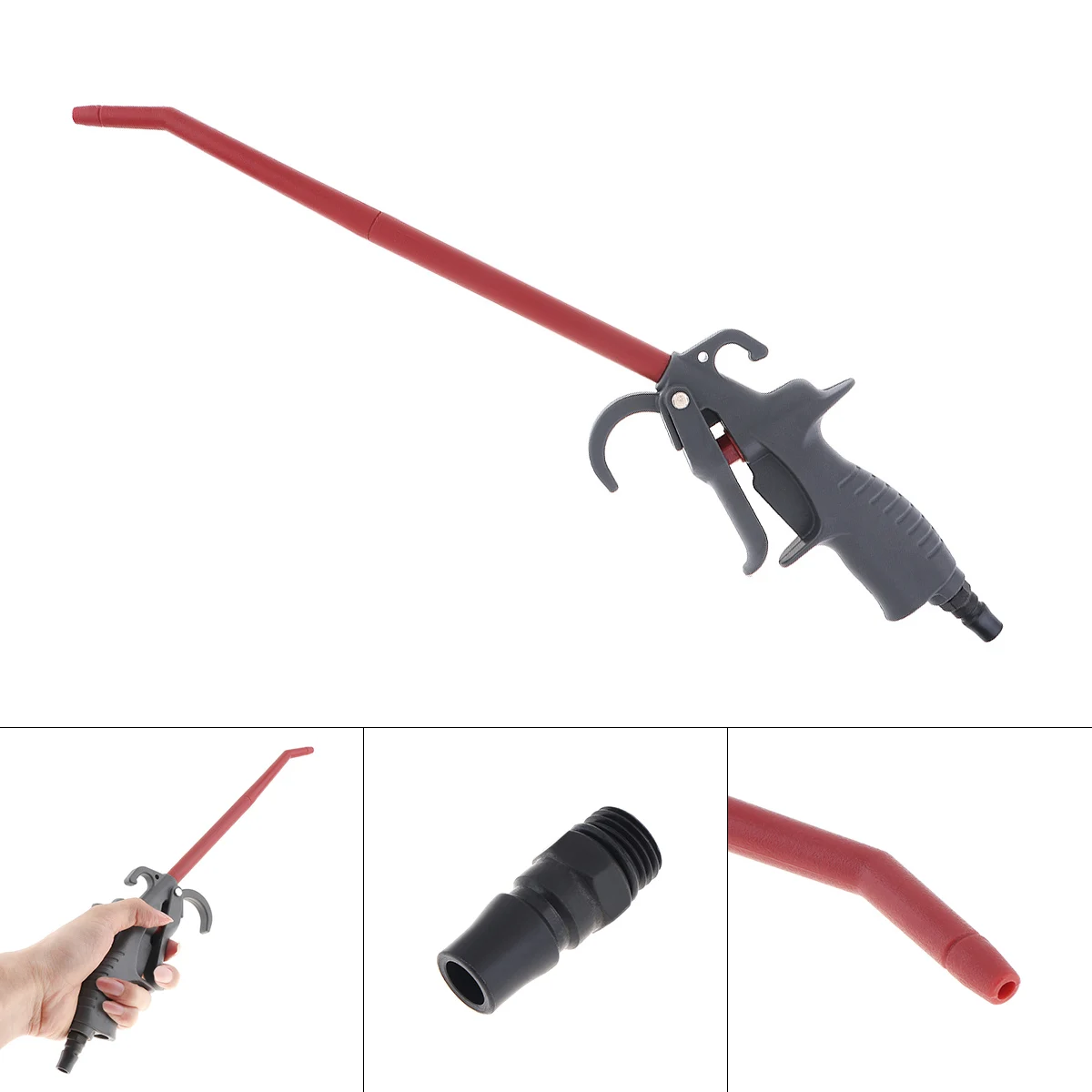 Plastic Steel Long Nozzle Pneumatic Blowing Dust Gun Air Compressor Cleaning Tools with Press Type Switch for Factory Facilities
Plastic Steel Long Nozzle Pneumatic Blowing Dust Gun Air Compressor Cleaning Tools with Press Type Switch for Factory Facilities