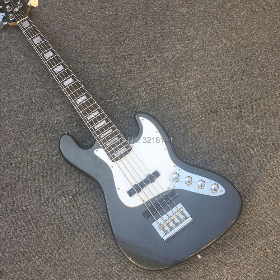 New class 5 string bass, black metal, amplifying circuit design, after wearing string, factory wholesale and retail
New class 5 string bass, black metal, amplifying circuit design, after wearing string, factory wholesale and retail