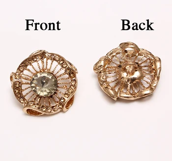(50PCS/LOT) Rose Gold Crystal Glass Rhinestone Buttons Scrapbooking Sewing Bottons ~ Great Price
(50PCS/LOT) Rose Gold Crystal Glass Rhinestone Buttons Scrapbooking Sewing Bottons ~ Great Price