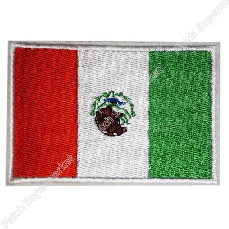 MEXICO FLAG Embroidered sew-on PATCH MEXICAN EMBLEM wholesale Free Shipping 9cm*6cm
MEXICO FLAG Embroidered sew-on PATCH MEXICAN EMBLEM wholesale Free Shipping 9cm*6cm