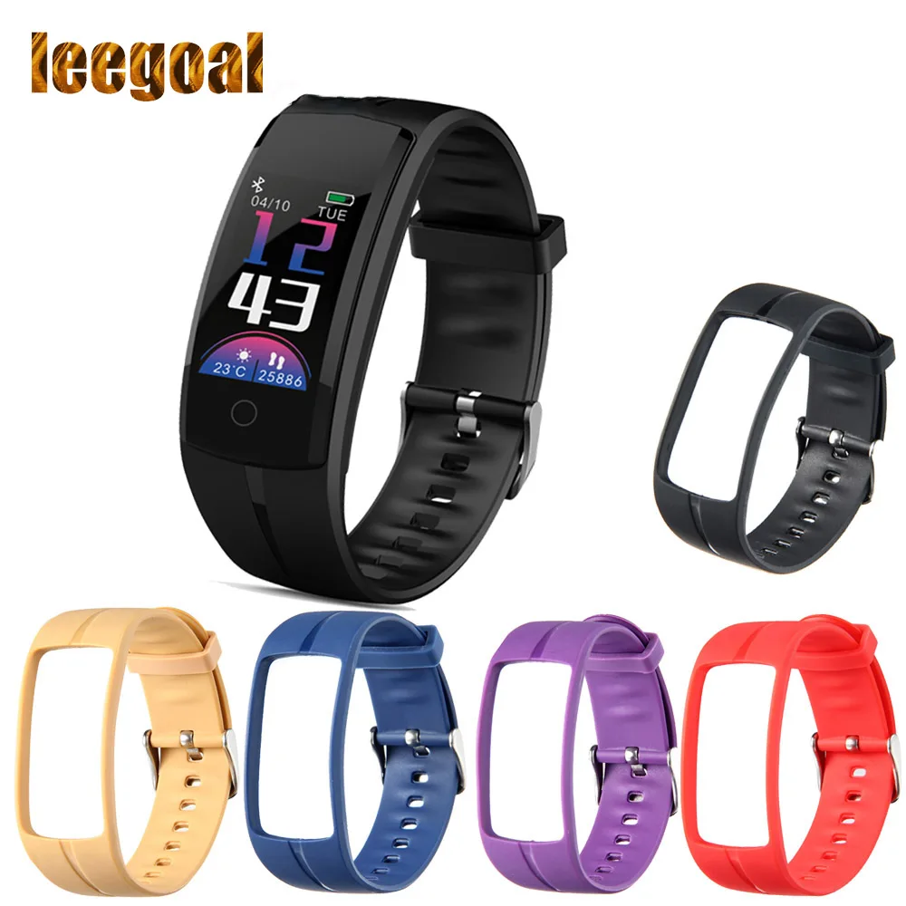 Smart Watch protector Bands Strap, Soft Silicone Wristband Sports Band-Tracker Smart Sports Watch Band Straps For QS100
Smart Watch protector Bands Strap, Soft Silicone Wristband Sports Band-Tracker Smart Sports Watch Band Straps For QS100