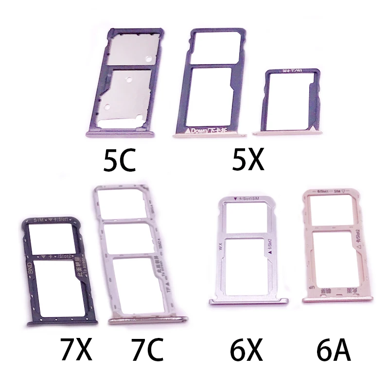 New Sim SIM Card Tray For Huawei honor 6X 6A 7A 7c 7x Sim Slot Card Holder Adapter Spare Parts
New Sim SIM Card Tray For Huawei honor 6X 6A 7A 7c 7x Sim Slot Card Holder Adapter Spare Parts