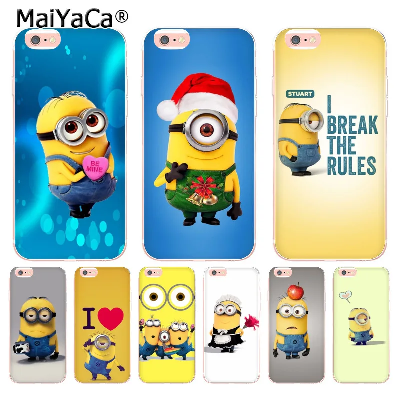 MaiYaCa Despicable Me Minions lovely yellow soft tpu Phone Accessories Case for iPhone 6S 6plus 7 7plus 8 Plus X 5 5S case cover
MaiYaCa Despicable Me Minions lovely yellow soft tpu Phone Accessories Case for iPhone 6S 6plus 7 7plus 8 Plus X 5 5S case cover