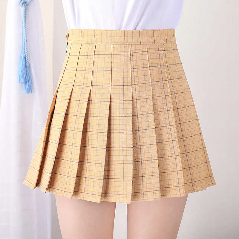 Xs-3xl Harajuku 2018 Women Fashion Summer High Waist Pleated Skirt Wind Cosplay Plaid Skirt Kawaii Female Skirts Saia Faldas
Xs-3xl Harajuku 2018 Women Fashion Summer High Waist Pleated Skirt Wind Cosplay Plaid Skirt Kawaii Female Skirts Saia Faldas