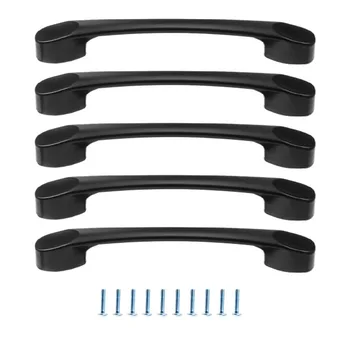 Zinc alloy wardrobe door cabinet drawer double hole black handle furniture black handle 5 Pack
Zinc alloy wardrobe door cabinet drawer double hole black handle furniture black handle 5 Pack