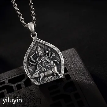 KJJEAXCMY Fine jewelry S990, hollowed out, clover flowers, riches and fringes, pure silver Thai silver sweater chain pendant
KJJEAXCMY Fine jewelry S990, hollowed out, clover flowers, riches and fringes, pure silver Thai silver sweater chain pendant