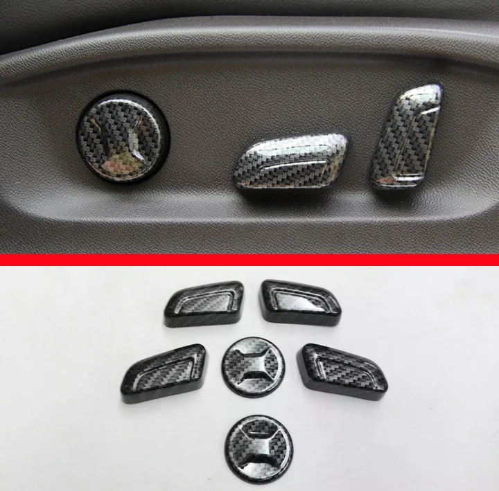 Carbon fiber Style Interior Seat adjustment handle Cover Trim For Volkswagen VW TIGUAN L 2017 2018 Car Accessories Stickers W4
Carbon fiber Style Interior Seat adjustment handle Cover Trim For Volkswagen VW TIGUAN L 2017 2018 Car Accessories Stickers W4