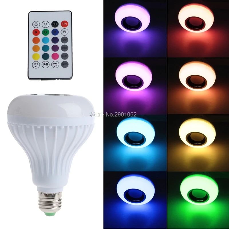 Free postage Wireless Bluetooth Speaker Bulb E27 LED RGB Light Music Playing Lamp AC 90-265V 3000-6500K -B119
Free postage Wireless Bluetooth Speaker Bulb E27 LED RGB Light Music Playing Lamp AC 90-265V 3000-6500K -B119