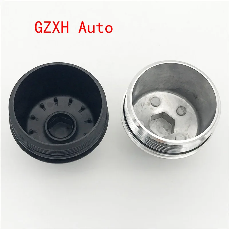 Engine Oil Cooler Filter Cap Plastic Aluminum For Chevrolet Cruze Aveo Sonic Trax Opel Astra 55353325 55593189 5650963 3