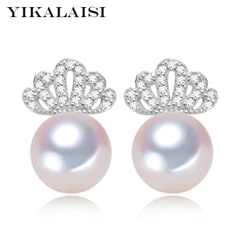 YIKALAISI 925 sterling Silver Jewelry new fashion Pearl Earrings For Women Freshwater Pearl jewelry earrings Wedding crown
YIKALAISI 925 sterling Silver Jewelry new fashion Pearl Earrings For Women Freshwater Pearl jewelry earrings Wedding crown
