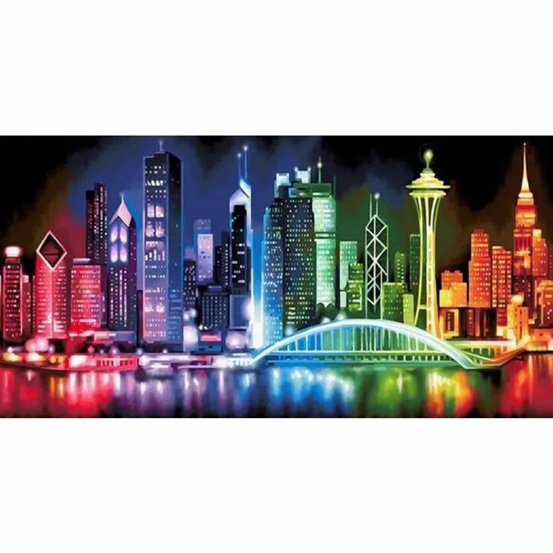 5D DIY Full Square Diamond Embroidery Landscape Picture Of Rhinestone Bright Lights Big City Diamond Painting Cross Stitch Decor
5D DIY Full Square Diamond Embroidery Landscape Picture Of Rhinestone Bright Lights Big City Diamond Painting Cross Stitch Decor