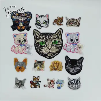 High quality Embroidery Hot melt adhesive patches Clothing Iron on patch Cat Leopard Stickers Animal Badges DIY Sewing Accessory
High quality Embroidery Hot melt adhesive patches Clothing Iron on patch Cat Leopard Stickers Animal Badges DIY Sewing Accessory