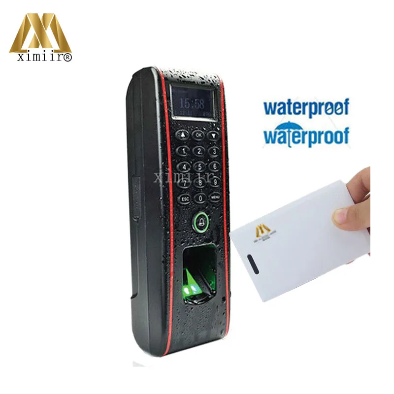 Biometric TF1700 IC card door access control and IP65 waterproof fingerprint access control communication RS485, TCP/IP,USB
Biometric TF1700 IC card door access control and IP65 waterproof fingerprint access control communication RS485, TCP/IP,USB