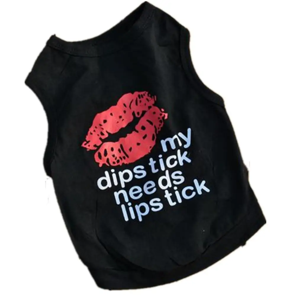 Black color Dog Shirt Cheap Dog Clothes For Small Dogs Summer Chihuahua T shirt Cute Puppy Vest Yorkshire Terrier Pet Clothes
Black color Dog Shirt Cheap Dog Clothes For Small Dogs Summer Chihuahua T shirt Cute Puppy Vest Yorkshire Terrier Pet Clothes