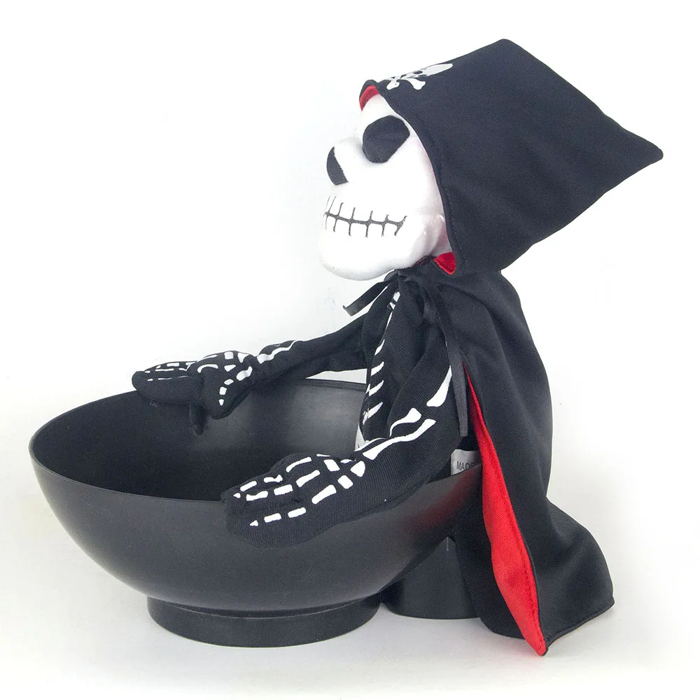 Halloween Candy Pot Speak Ghost Hot Spoof Bowl Ghost Funny Toys Entertainment Cafe Electronic Scary Skeleton Plush Dolls Toys
Halloween Candy Pot Speak Ghost Hot Spoof Bowl Ghost Funny Toys Entertainment Cafe Electronic Scary Skeleton Plush Dolls Toys