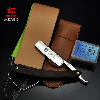 Wholesales "Kure-Nai" VN22, Shave Ready VG10 Steel Blade With Wood Handle Folding Wooden Handle Shaving Razor
Wholesales "Kure-Nai" VN22, Shave Ready VG10 Steel Blade With Wood Handle Folding Wooden Handle Shaving Razor