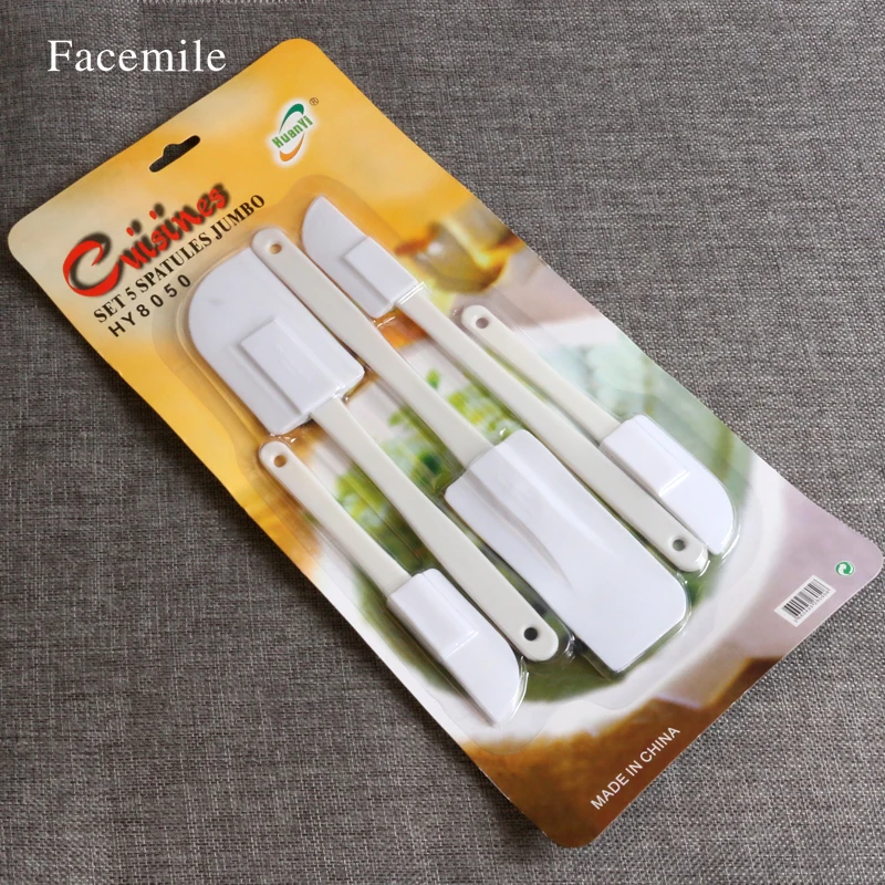 5pcs/set Silicone Cake Sugarcraft Butter Batter Scraper Fondant Baking Pastry Decoration Tools 04016 Gift
5pcs/set Silicone Cake Sugarcraft Butter Batter Scraper Fondant Baking Pastry Decoration Tools 04016 Gift