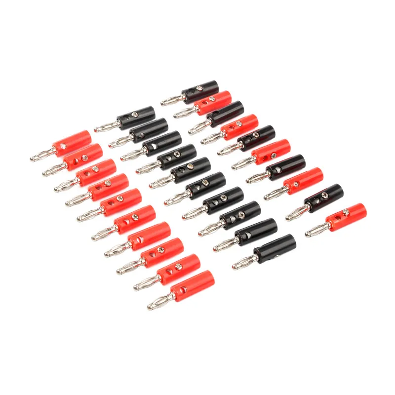 10Pcs/set Banana Plug 4mm For Video Speaker Adapter Audio Plug Wire Cable Connector Connectors 4mm XF30
10Pcs/set Banana Plug 4mm For Video Speaker Adapter Audio Plug Wire Cable Connector Connectors 4mm XF30
