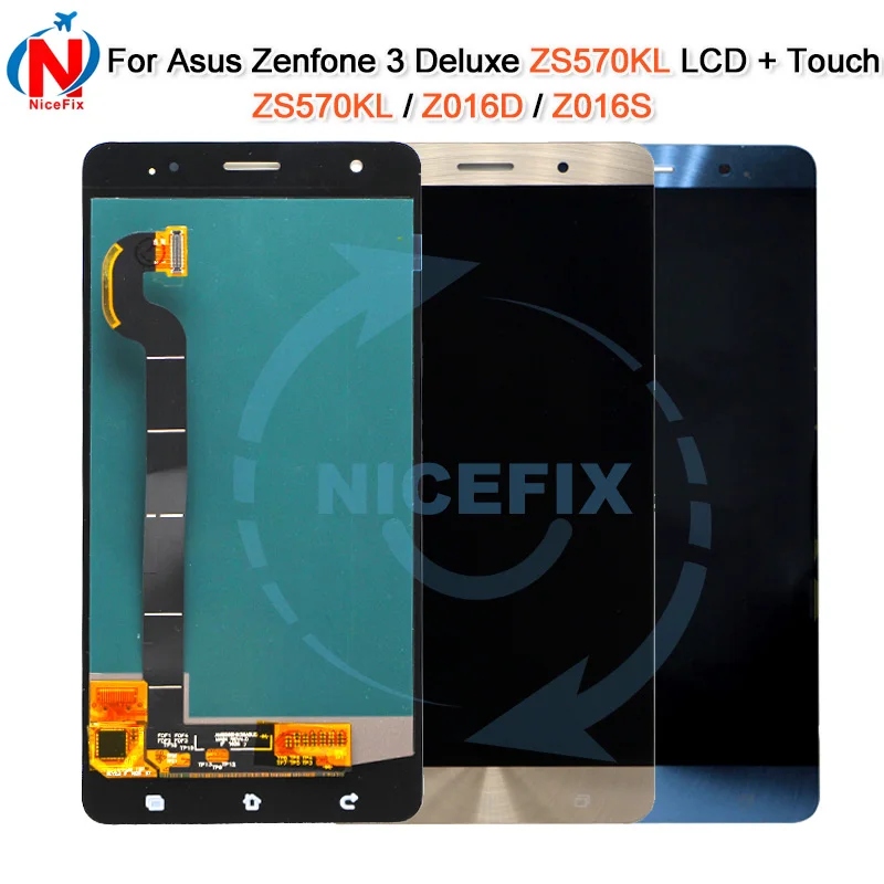 For asus ZS570KL LCD Screen for Zenfone 3 Deluxe Z016S Z016D ZS570KL LCD Display and Touch Screen Digitizer Assembly
For asus ZS570KL LCD Screen for Zenfone 3 Deluxe Z016S Z016D ZS570KL LCD Display and Touch Screen Digitizer Assembly