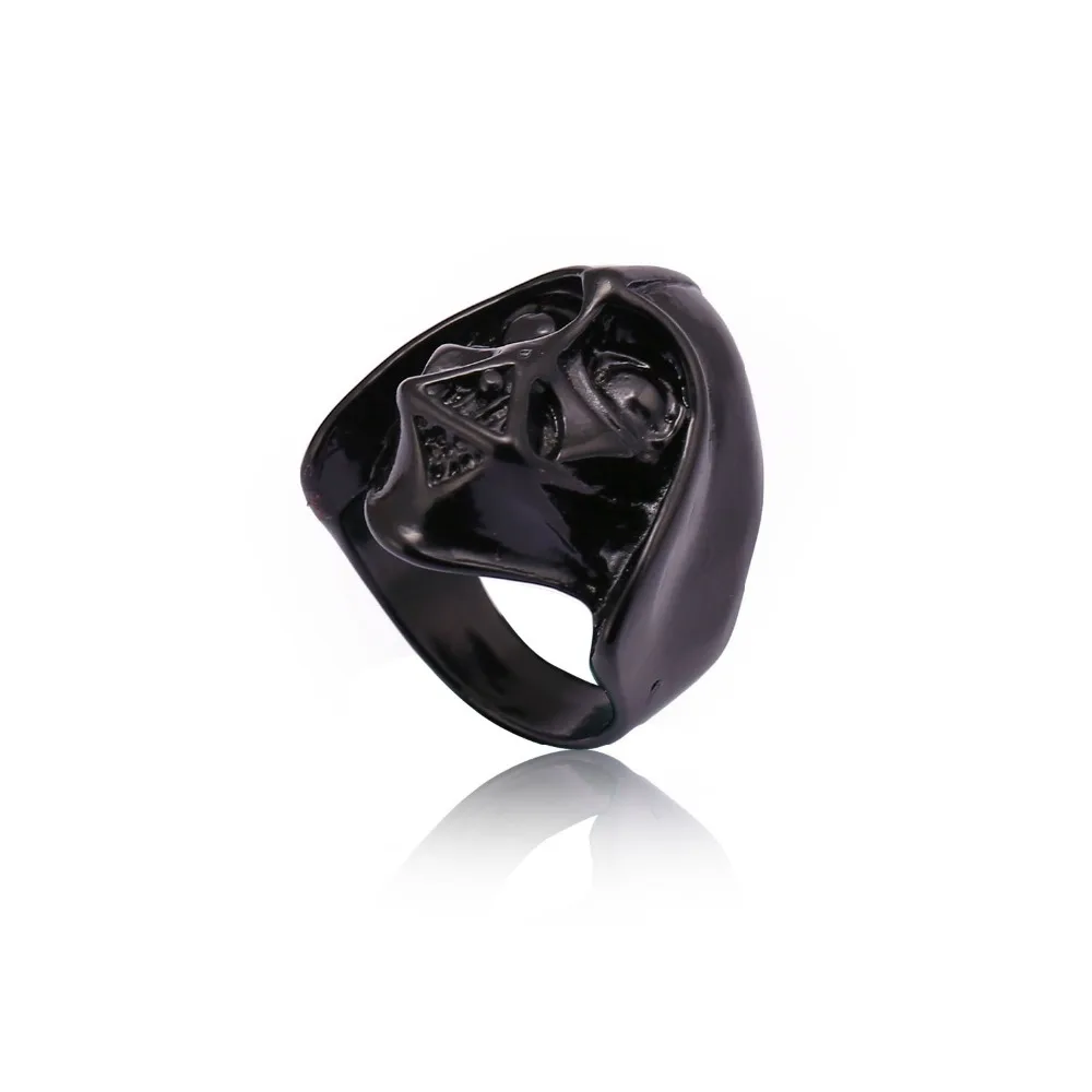 Star Wars Darth Vader Anakin Skywalker Ring Black Metal Finger Rings For Men Gothic Style Biker Jewelry
Star Wars Darth Vader Anakin Skywalker Ring Black Metal Finger Rings For Men Gothic Style Biker Jewelry