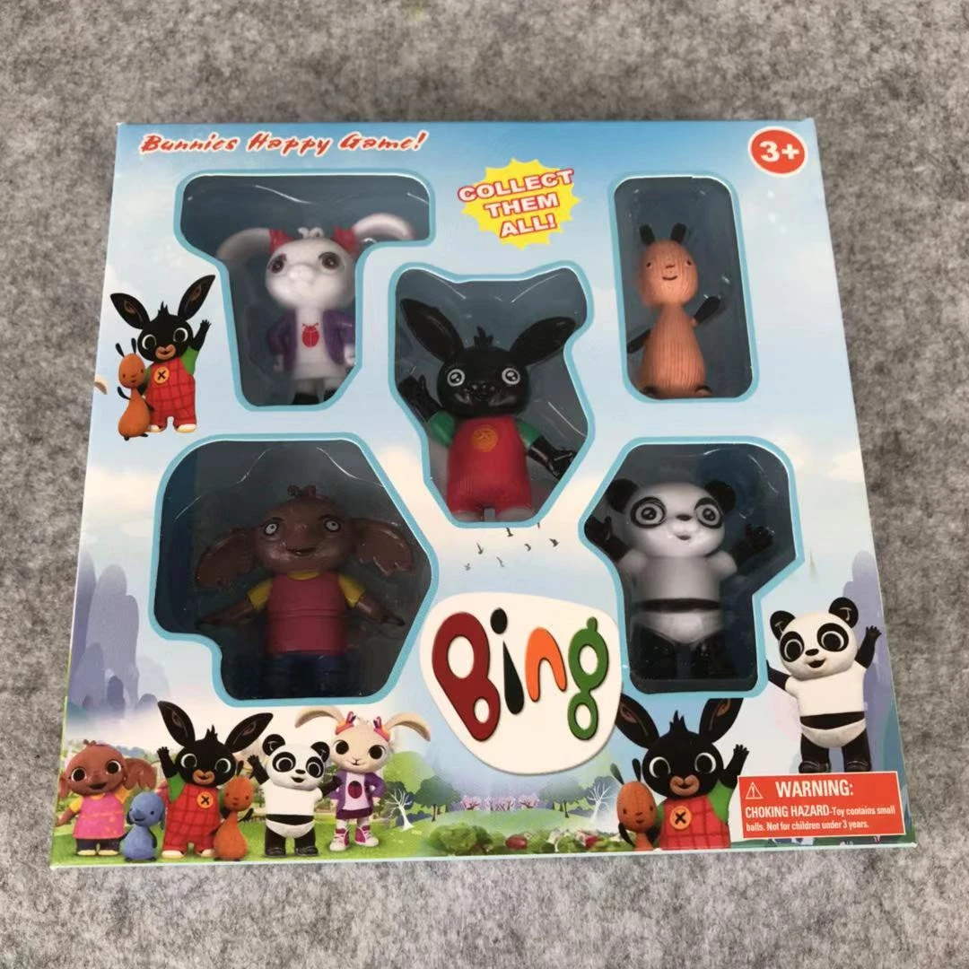 Bing Bunny Toy Figure Childrens Anime Peripheral Rabbit Elephant Panda Bunnies Happy Game Model Doll
Bing Bunny Toy Figure Childrens Anime Peripheral Rabbit Elephant Panda Bunnies Happy Game Model Doll
