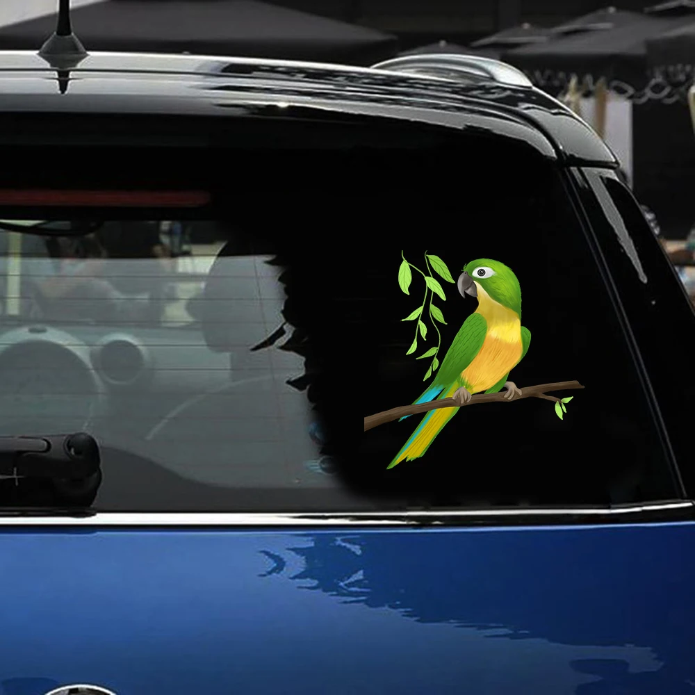 New Removable & Reusable Stickers For Parrots on the Branch Home Car Stickers and Decals Car Styling Body Window Door Stickers
New Removable & Reusable Stickers For Parrots on the Branch Home Car Stickers and Decals Car Styling Body Window Door Stickers