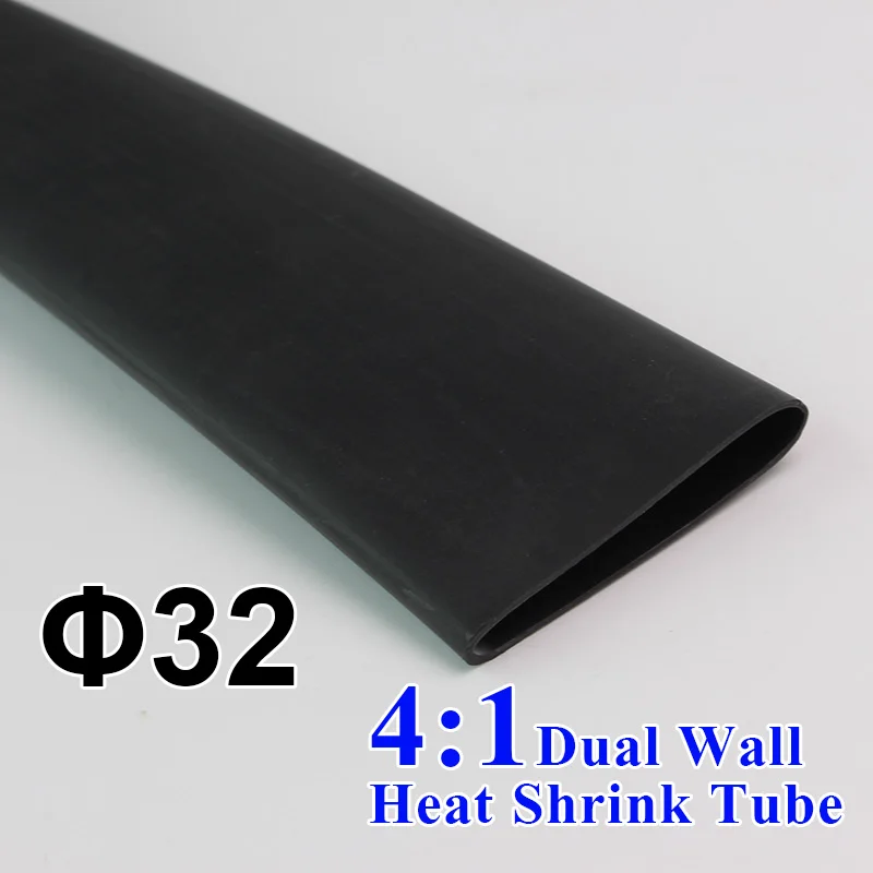 1.22meter/lot 32mm 4:1 Heat Shrink Tube with Glue Adhesive Lined Dual Wall Tubing Insulation Sleeving Wrap Wire Cable kit
1.22meter/lot 32mm 4:1 Heat Shrink Tube with Glue Adhesive Lined Dual Wall Tubing Insulation Sleeving Wrap Wire Cable kit