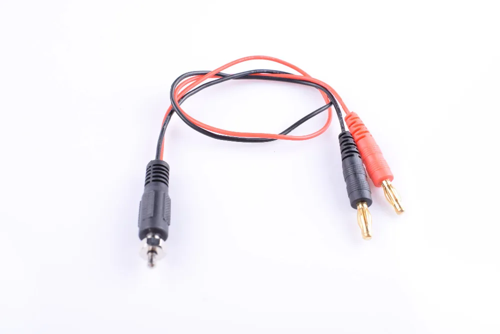 2 PCS RC glow ignitor to 4.0mm Banana Plug charge Lead 22AWG 300mm Silicone Battery RC Balance Charge Cable Lead
2 PCS RC glow ignitor to 4.0mm Banana Plug charge Lead 22AWG 300mm Silicone Battery RC Balance Charge Cable Lead
