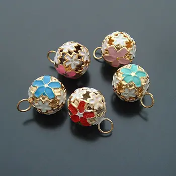 (15161)40PCS 14MM Random mixed color Iron Big Flower Bell Charms Pendants Diy Jewelry Findings Accessories Wholesale
(15161)40PCS 14MM Random mixed color Iron Big Flower Bell Charms Pendants Diy Jewelry Findings Accessories Wholesale