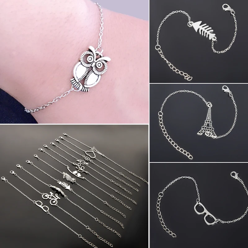 Silver Bracelet Men Jewelry White Gold Color Trendy 2016 New Link Chain Bracelet Bangle For Women Femme NS210
Silver Bracelet Men Jewelry White Gold Color Trendy 2016 New Link Chain Bracelet Bangle For Women Femme NS210