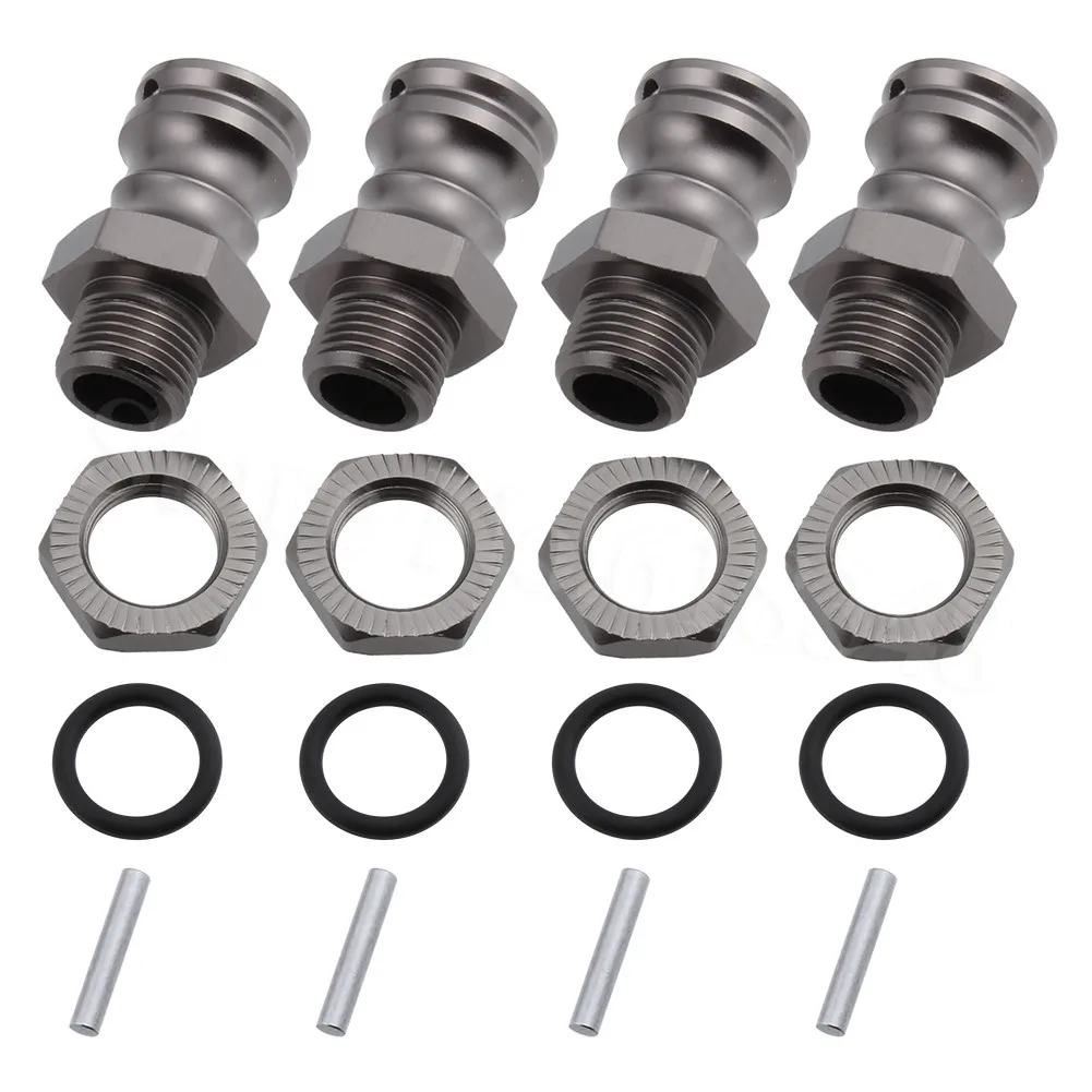 4pcs/Lot Aluminum 17mm Hex 23mm Wheel Extension Adapter Drive Hub For 1/8 Scale RC Car Parts
4pcs/Lot Aluminum 17mm Hex 23mm Wheel Extension Adapter Drive Hub For 1/8 Scale RC Car Parts