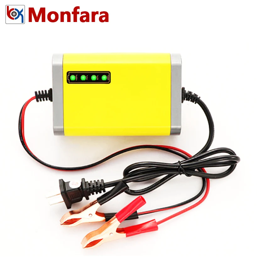 12V 2A Smart Car Lead-Acid Battery Charger for Automobile Motorcycle Farm Sprayer Atomizer Spray Machine Tool 12 V Volt Charge
12V 2A Smart Car Lead-Acid Battery Charger for Automobile Motorcycle Farm Sprayer Atomizer Spray Machine Tool 12 V Volt Charge