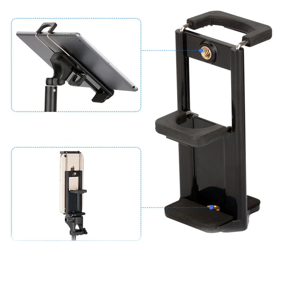New Mini Portable Smartphone Clip For Ipad Holder Tripod Mount for iPhone Samsung Selfie Cell Phone Stand Bracket Fixed Clip
New Mini Portable Smartphone Clip For Ipad Holder Tripod Mount for iPhone Samsung Selfie Cell Phone Stand Bracket Fixed Clip