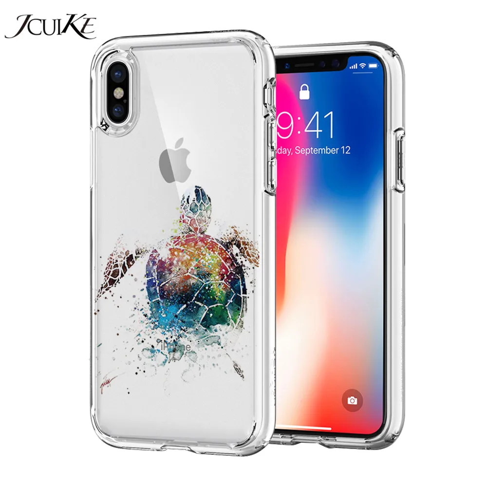 Turtles KlarkeTong Cat Air Kartun Kasus Untuk Iphone 6 5 SE 6 S 7