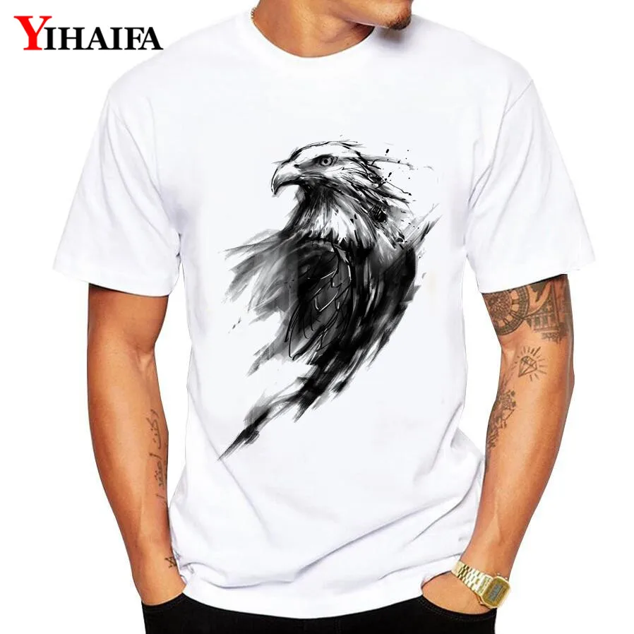 T-Shirt Men Man Harajuku suit gym Print Ink eagle Graphic Tees Casual Summer Tee Shirts Hip Hop Unisex White Tops
T-Shirt Men Man Harajuku suit gym Print Ink eagle Graphic Tees Casual Summer Tee Shirts Hip Hop Unisex White Tops