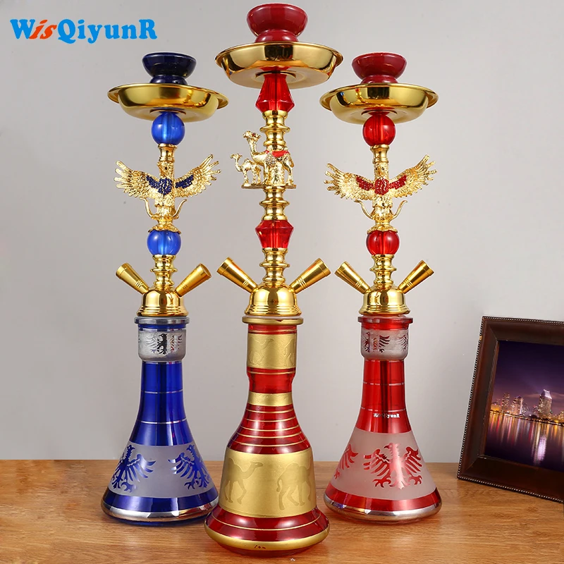 WisQiyunR Unique design 53cm Glass Hookah Shisha narguile match clear bowl with Silicone Hoses for healthy smoking
WisQiyunR Unique design 53cm Glass Hookah Shisha narguile match clear bowl with Silicone Hoses for healthy smoking