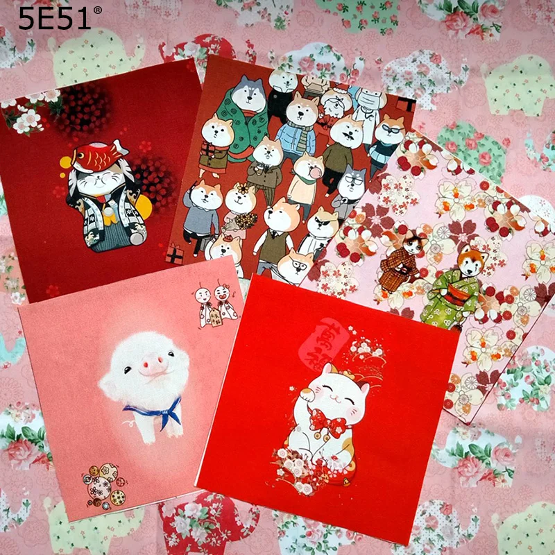 New Year festive red envelope cloth / cotton sail hand dyed cloth decorative painting 15*15cm
New Year festive red envelope cloth / cotton sail hand dyed cloth decorative painting 15*15cm