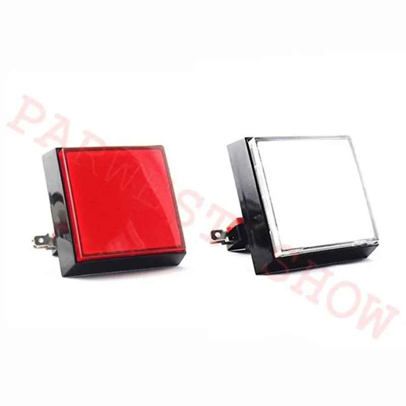 100PCS/Lot Arcade button Square 50mm Lighted Buttons Illuminated Push Button with Micro switch for Arcade Music Game Machine
100PCS/Lot Arcade button Square 50mm Lighted Buttons Illuminated Push Button with Micro switch for Arcade Music Game Machine