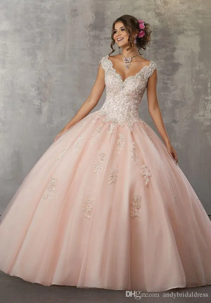 Quinceanera Dress 2019 Cap Sleeve Pink Vestido De 15 Anos De Floor-Length Ball Gown Puffy
Quinceanera Dress 2019 Cap Sleeve Pink Vestido De 15 Anos De Floor-Length Ball Gown Puffy