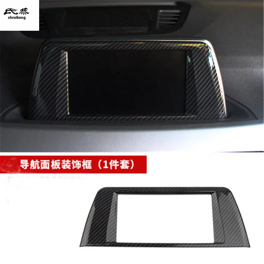 1PC ABS Carbon Fiber Grain Central Control Navigation Panel Decoration Cover For 2016-2018 BMW X1 F48 Car Accessories
1PC ABS Carbon Fiber Grain Central Control Navigation Panel Decoration Cover For 2016-2018 BMW X1 F48 Car Accessories