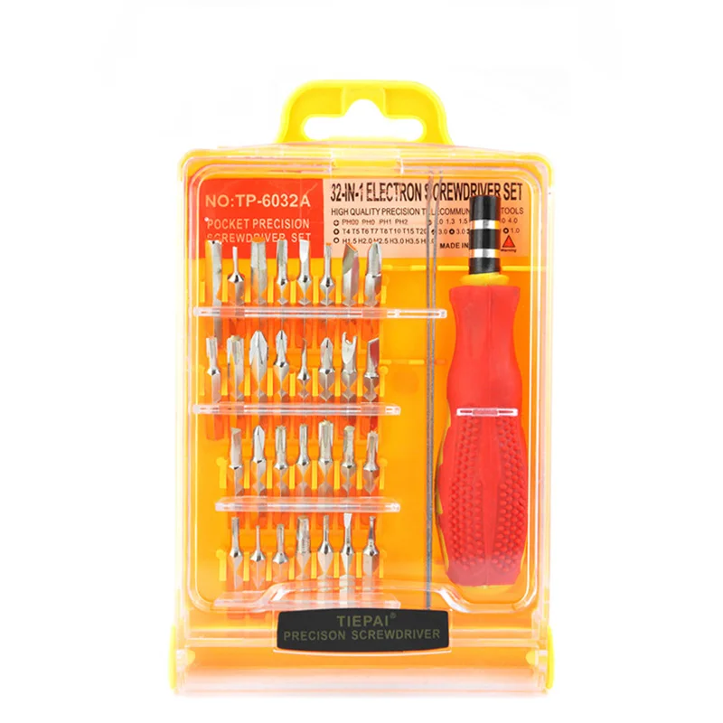 High quality carbon steel 32-in-one multi-function manual combination screwdriver set mobile phone notebook glasses repair tools
High quality carbon steel 32-in-one multi-function manual combination screwdriver set mobile phone notebook glasses repair tools