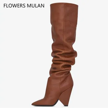 2018 Hot Fashion Crystal Boots Runway Bling Rhinestons Covered Luxury Designer Knee High Boots High Heels Women Shoes Big Size
2018 Hot Fashion Crystal Boots Runway Bling Rhinestons Covered Luxury Designer Knee High Boots High Heels Women Shoes Big Size