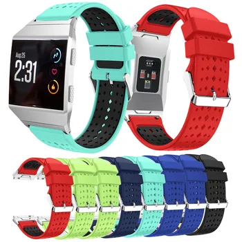Compatible Replacement Bands for Fitbit Ionic, Soft Silicone Fitbit Ionic Band with Metal Buckle Fitness Wristband Strap
Compatible Replacement Bands for Fitbit Ionic, Soft Silicone Fitbit Ionic Band with Metal Buckle Fitness Wristband Strap