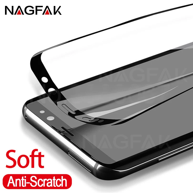 NAGFAK Front & Back Film Screen Protector For Samsung Galaxy S9 Plus S8 Plus 3D Curved Soft Protective Back film S9 S8 Not Glass
NAGFAK Front & Back Film Screen Protector For Samsung Galaxy S9 Plus S8 Plus 3D Curved Soft Protective Back film S9 S8 Not Glass