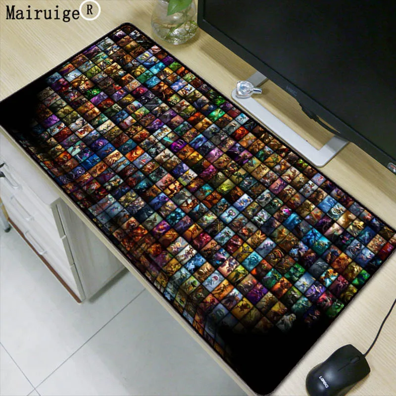 Mairuige DoTA Large Lock Edge Mouse Pad Gaming Mousepad Natural Rubber Gamer Mouse Mat Pad Game Computer Desk Pad Mouse Play Mat
Mairuige DoTA Large Lock Edge Mouse Pad Gaming Mousepad Natural Rubber Gamer Mouse Mat Pad Game Computer Desk Pad Mouse Play Mat