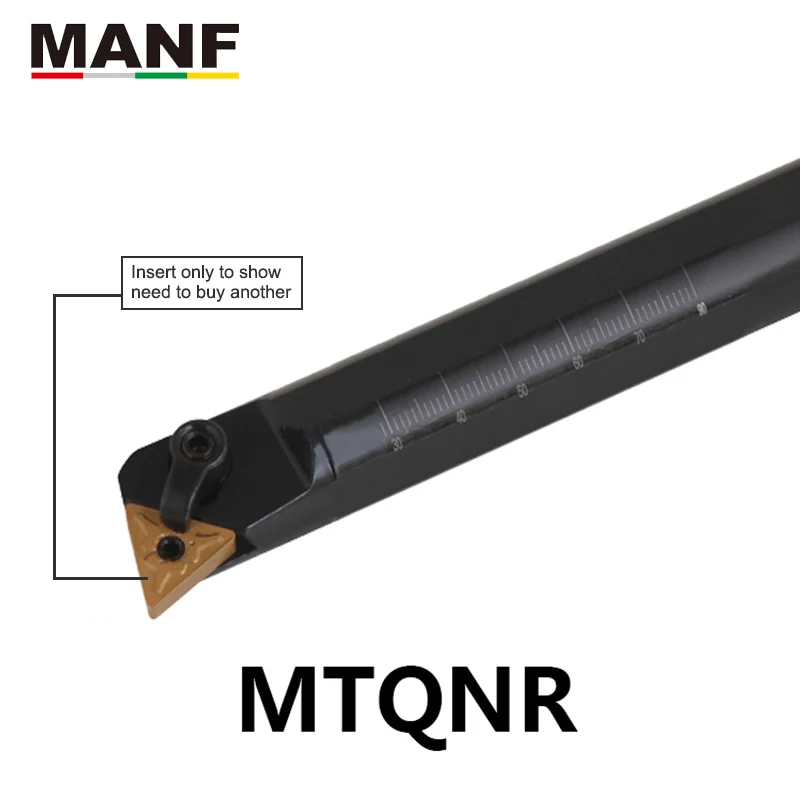 MANF Lathe Tools 20mm 25mm S25S-MTQNR16 Insert Turning Machine Toolholder Internal Boring Tool Holders CNC Lathe Cutter Bar
MANF Lathe Tools 20mm 25mm S25S-MTQNR16 Insert Turning Machine Toolholder Internal Boring Tool Holders CNC Lathe Cutter Bar