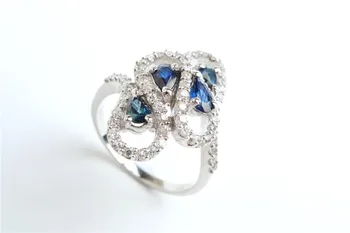 925 Sterling Silver Fine Jewelry Party Rings Women Female Crystal Natural Sapphire Gemstone Ring Size 7.5
925 Sterling Silver Fine Jewelry Party Rings Women Female Crystal Natural Sapphire Gemstone Ring Size 7.5